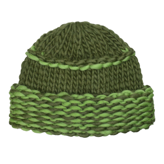 Bulky Hat - Olive/Green