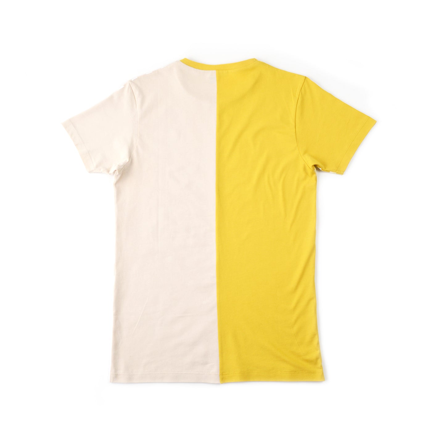 Asymmetrical stripes printed T-Shirt