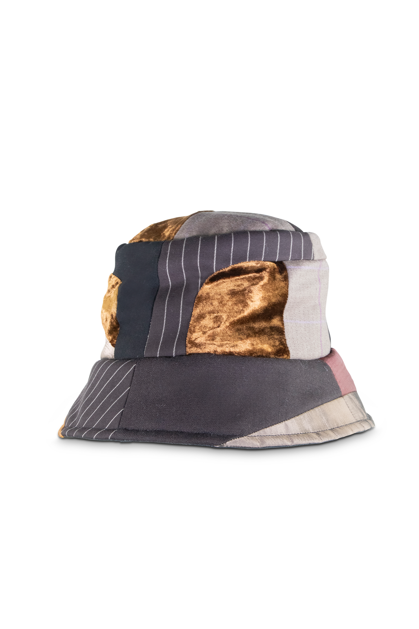 Velvet heavy bucket hat - rich