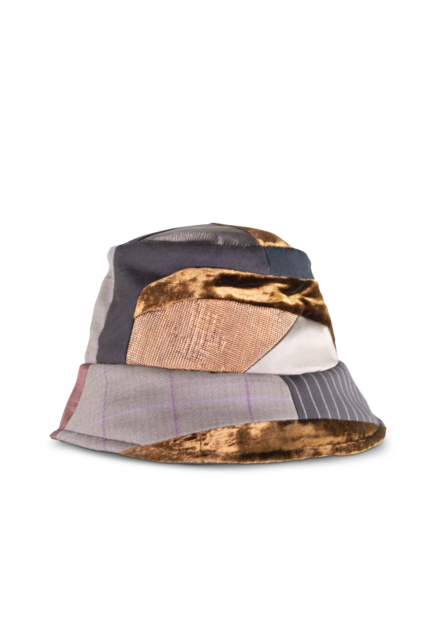 Velvet heavy bucket hat - rich