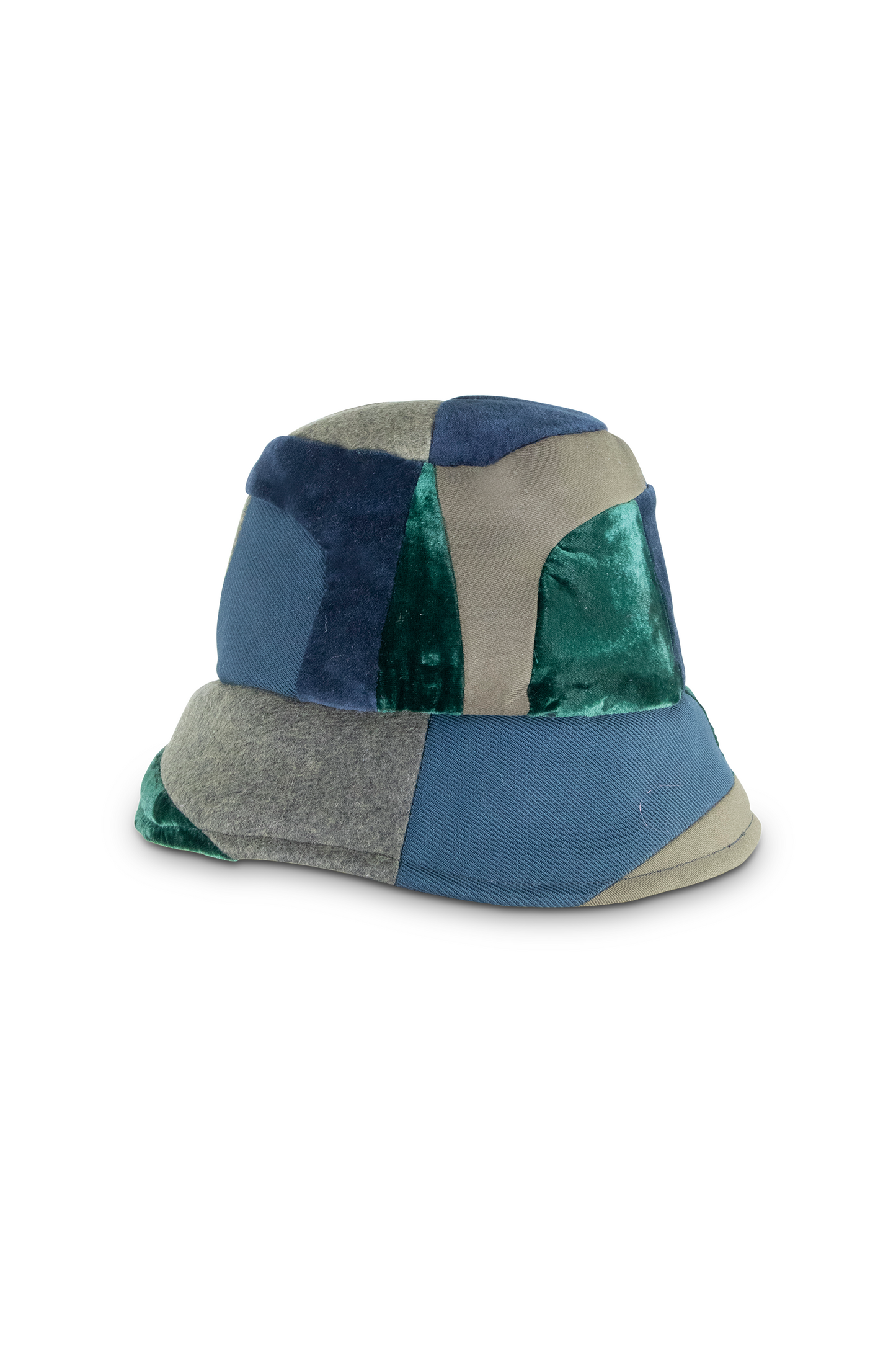 Velvet heavy bucket hat