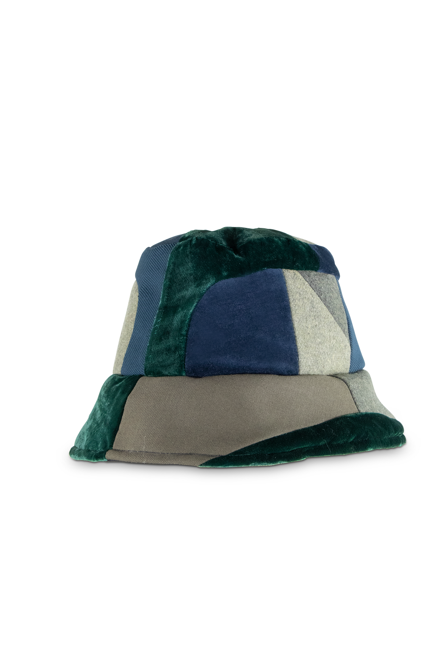 Velvet heavy bucket hat