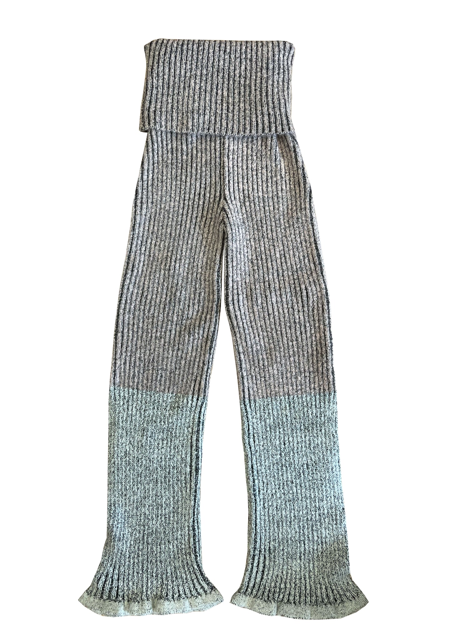 Knitted Fold Down Trousers