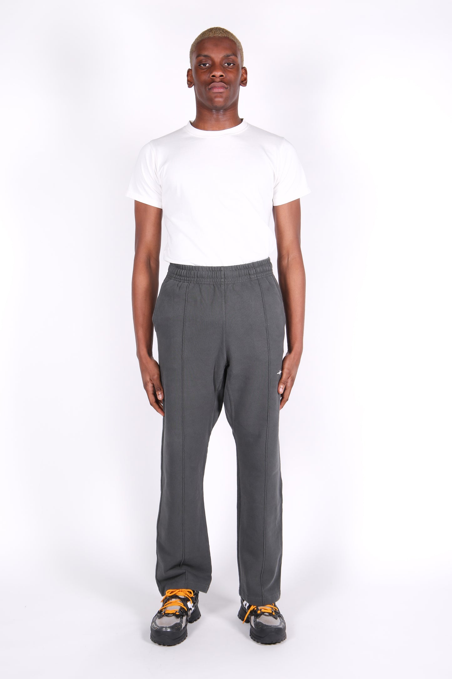 Logo Printed Cotton Track Pants-50m London