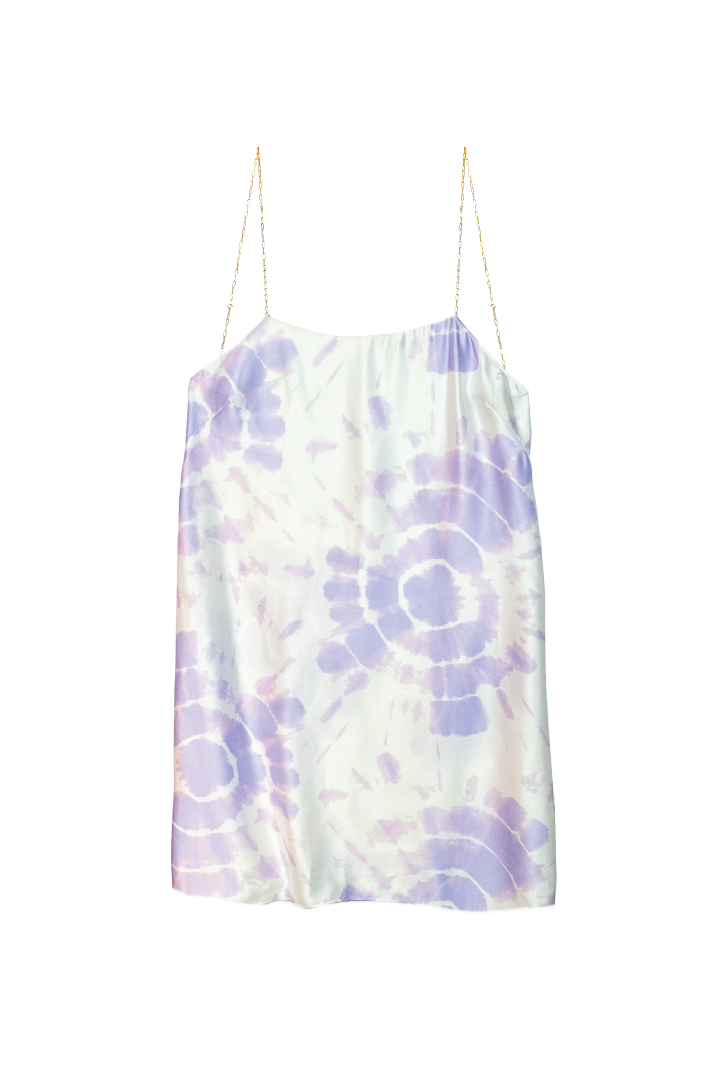 Silk Cami Dress - Amethyst Tie Die