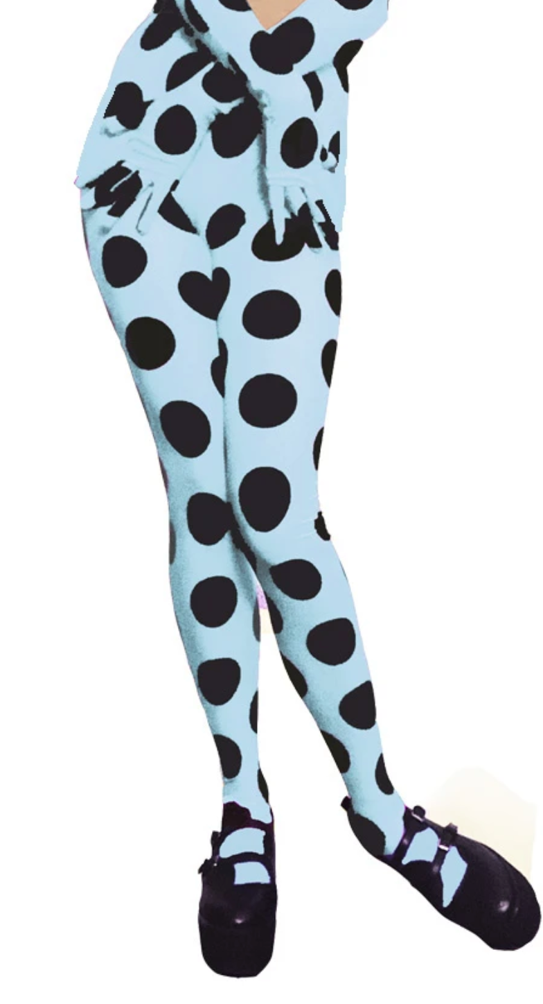 Polka Dot Tights - Various colour