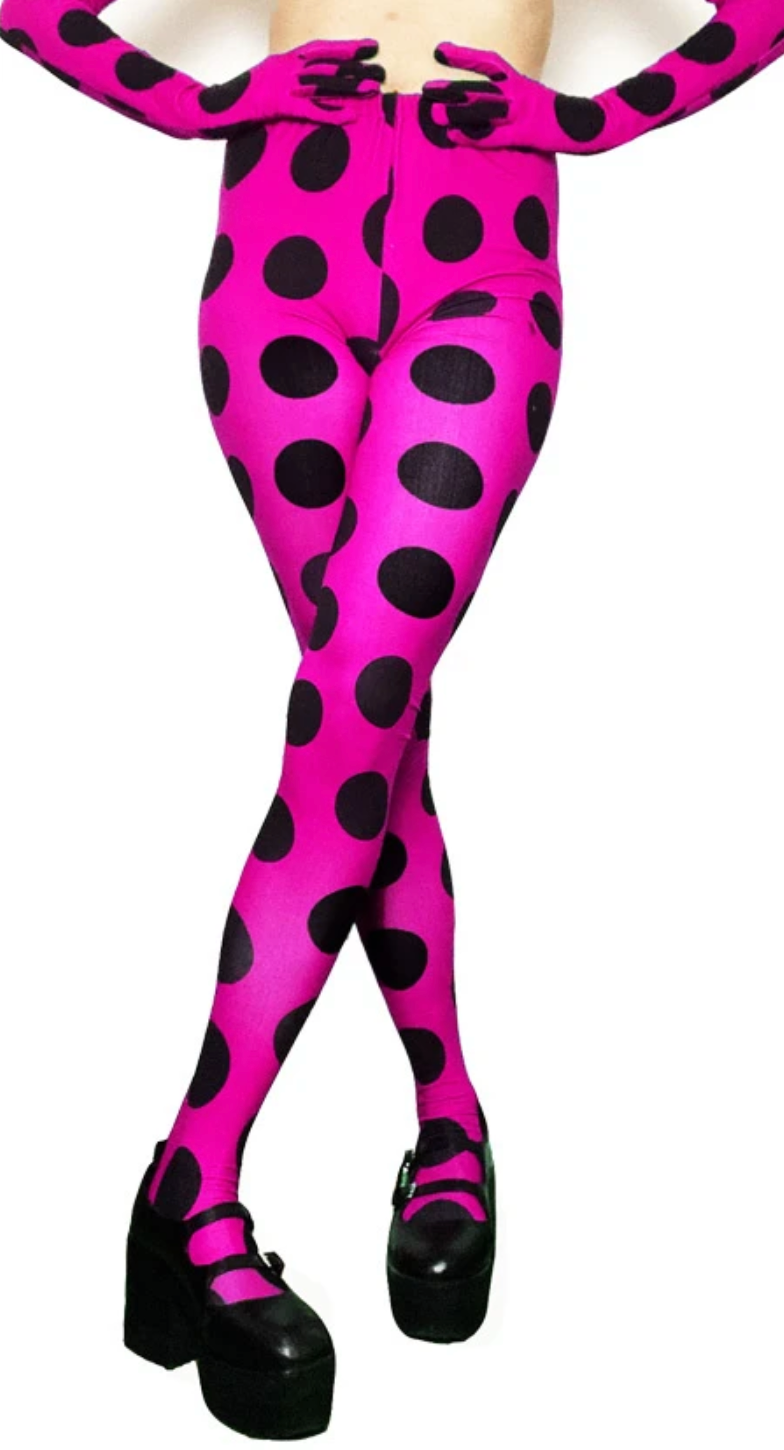 Polka Dot Tights - Various colour