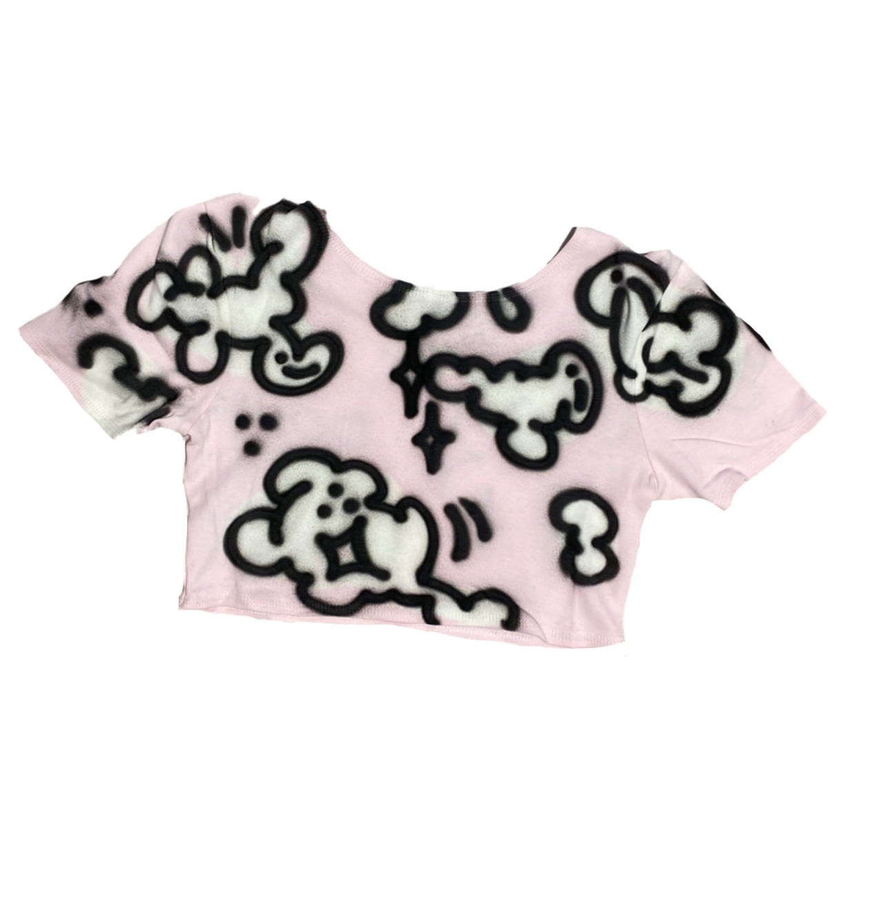 Pink Cloud Racer Back Top