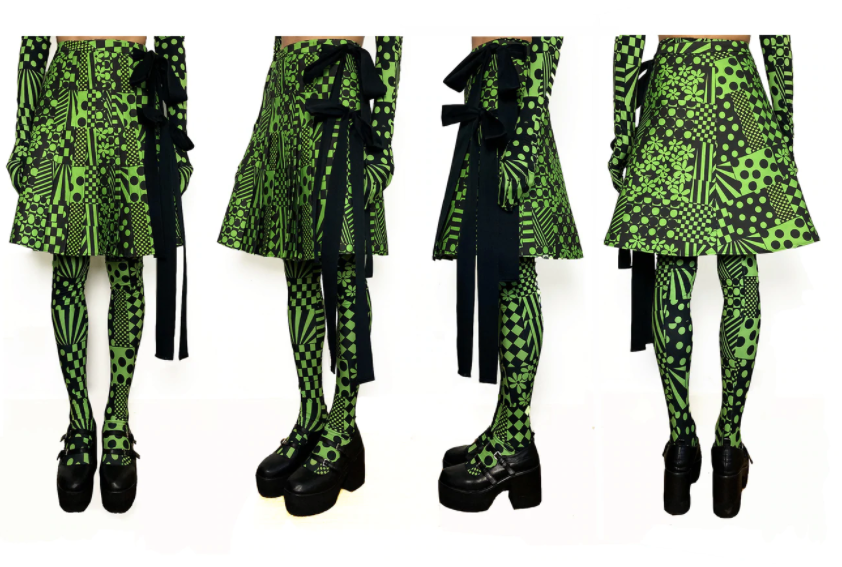 Sharpie kilt - Red, Green or Black & White