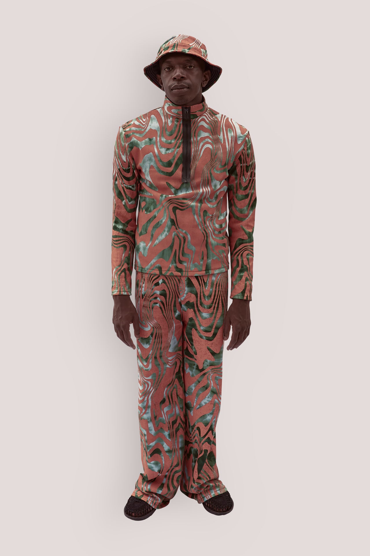 Batik printed sweatshirt