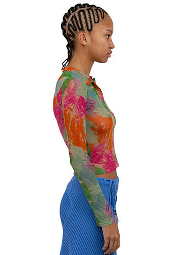 Mesh Scribble Top