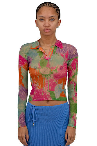 Mesh Scribble Top