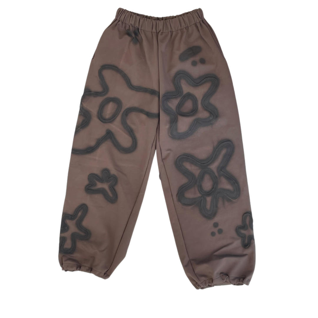 Airbrush Flower Bomb Jogger