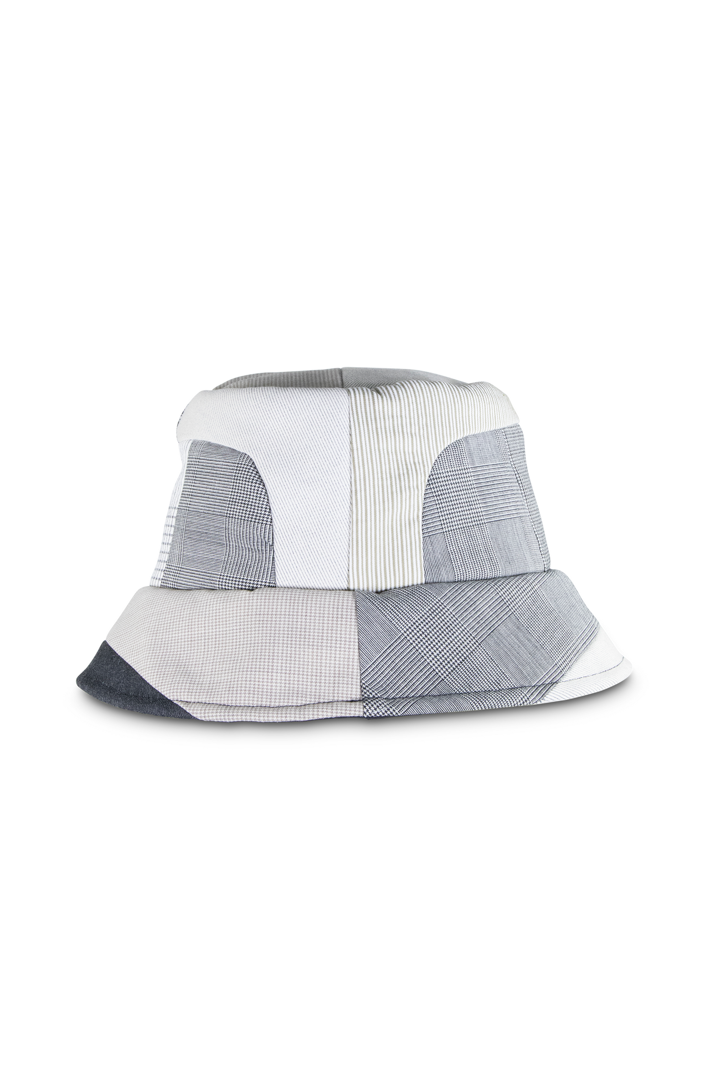Velvet bucket hat - Greys