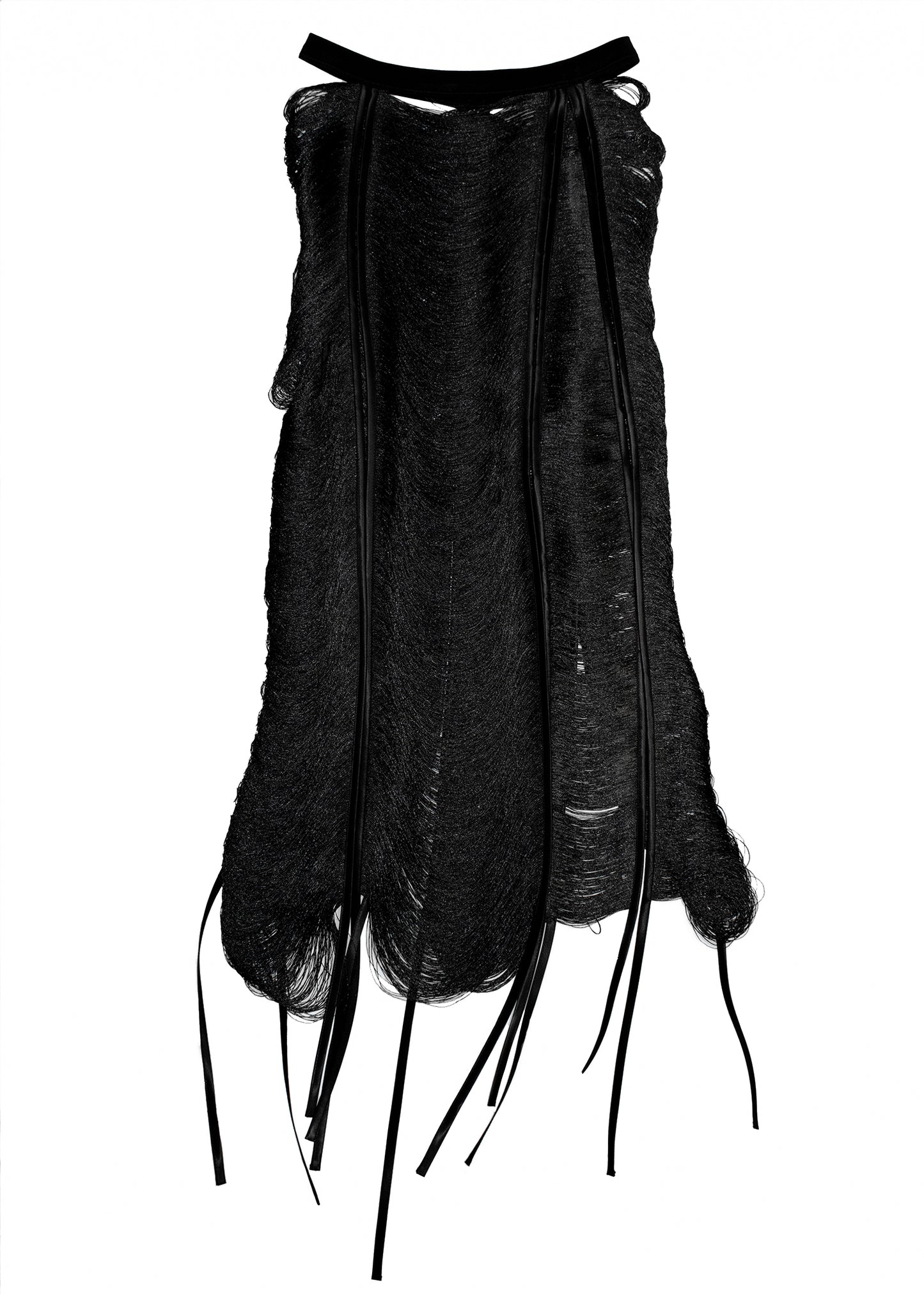 Threads Midi Skirt - Black, White or Sand