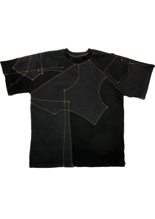 Black Tonal Proto T-shirt - Short sleeve