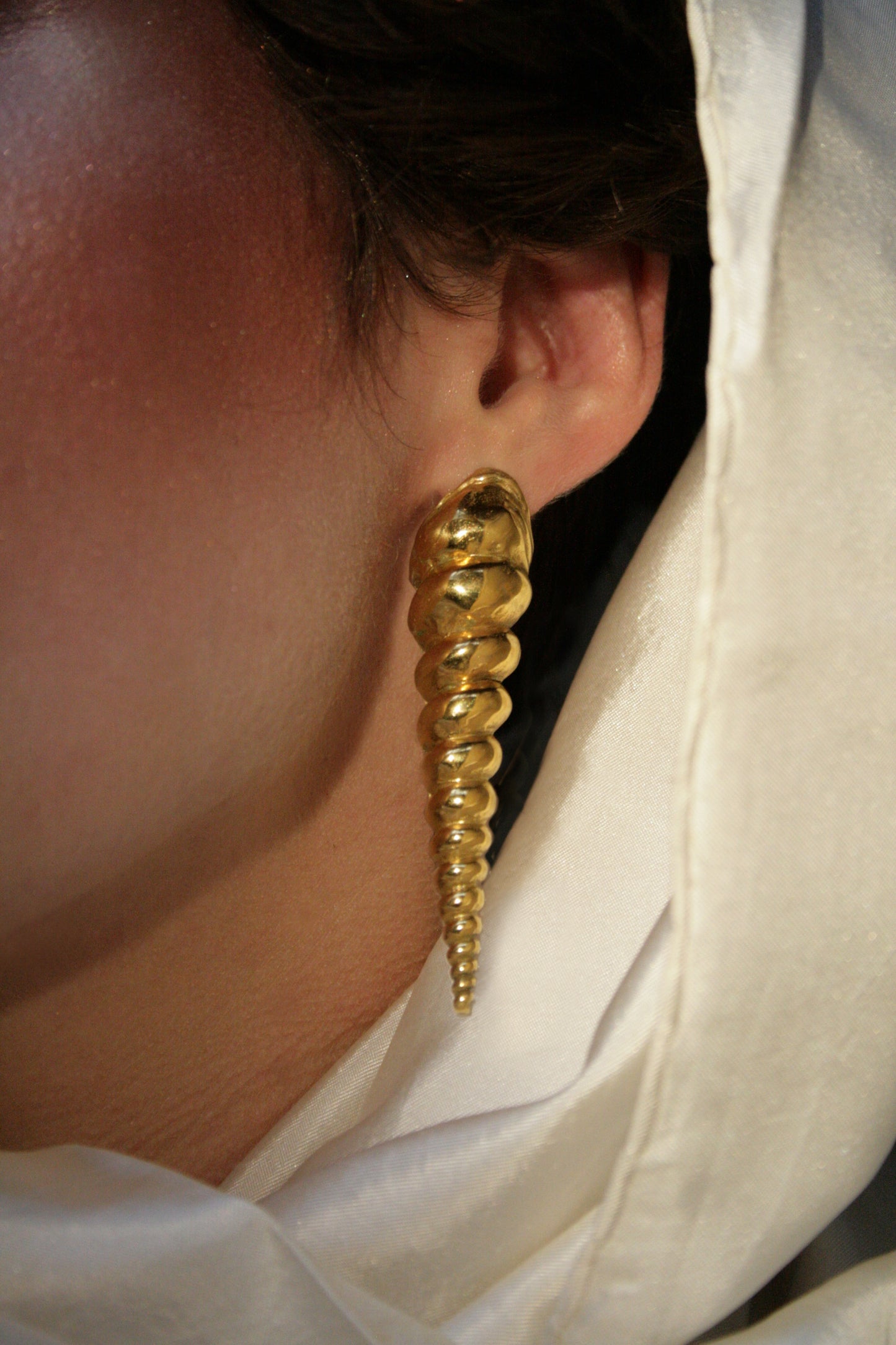 Coiled Shell Earrings